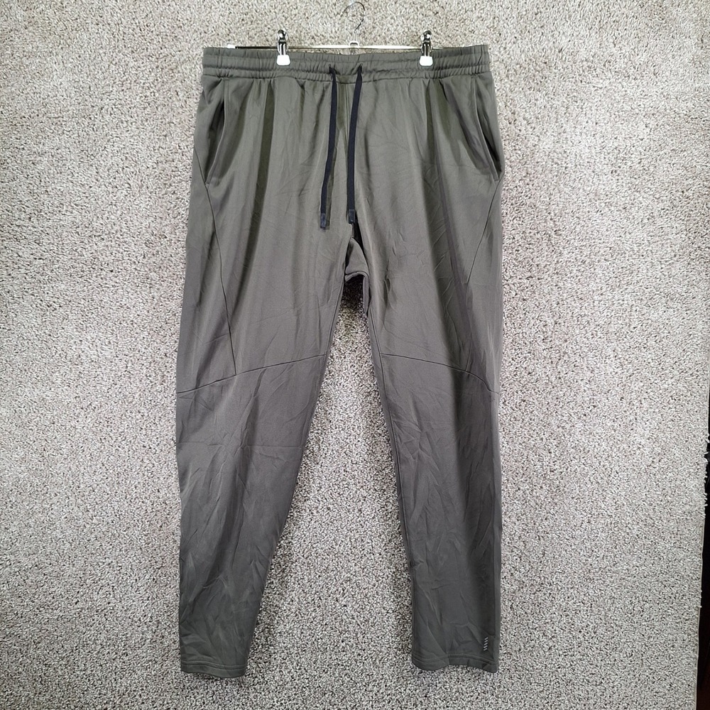 Balance Collection Pants Mens XL Olive Green Jogger Pants Athleisure Activewear
